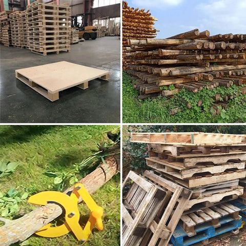 Heavy Duty Pallet Clamp And Grip Hook Designed For Moving Wood Loads, Straight Up Solid Steel Lifting Clamps Built To Handle Warehouse Pallets And Construction Boards Without The Hassle