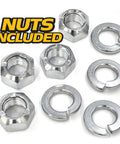 Adjustable Left And Right Steering Drag Link Set For Lawn Tractors Replaces 21546337 And 21546338 Includes Sector Gear Dust Caps 4130 Steel With Zinc Coating 360 Degree Crimp 50 Percent Stronger Beefed Up Keeps Toe In Toe Out Alignment. nuts included
