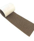 Rolled Cork Rubber Vise Jaw Liner With Pressure Sensitive Adhesive, 5.875 Inch Wide, 36 Inch Long, 0.125 Inch Thick, Ultra Grippy Neoprene Cork Sheet.