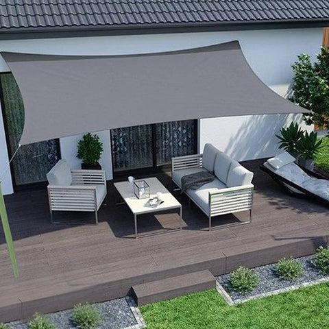 Patio with 90 Percent Shade Cloth For Dog Kennels And Outdoor Spaces Heavy Duty Sunblock Shade Mesh Tarp With Grommets 20 By 30 Feet