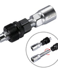 Bike Crank Extractor Puller Set With 16mm Spanner Wrench For Square Thread Taper Crank Arms And Cranksets Easy Install Shown Assembled