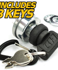Boss Grade Dual Protection Ignition Key Switch Upgrade For Swisher 3623 Replacements featuring key set and hardware