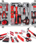 160-Piece All-Purpose Tool Set in a delicate toolbox for everyday home repairs, DIY projects, garage and office use