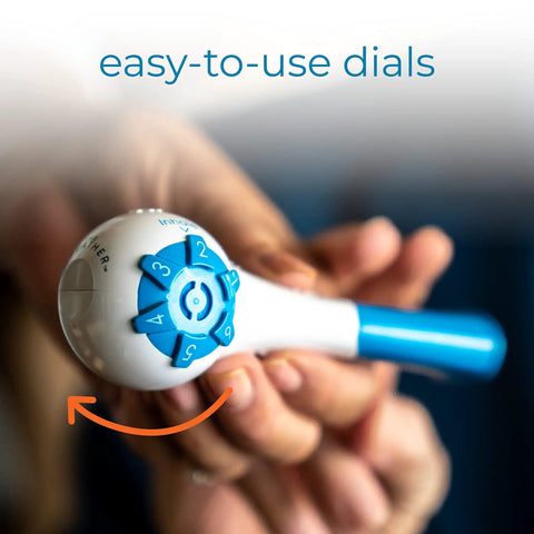 Breathing Exerciser For Stronger Lungs And Drug Free Respiratory Therapy, Boost Oxygen Flow, Easy At Home Lung Training With Guided Mobile App And Online Video Protocol For Daily Breathwork And Lung Gains, easy-to-use dials