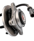 Front Wheel Hub Bearing Assembly For 4x4 Ford F-150 2005 To 2008 And Lincoln Mark LT 2006 To 2008 With 6 Lug Pattern And ABS Sensor Replacement 515079 Heavy Duty High Quality Hub Bearing Module, showing front view.