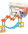 STEM Explorers Bridge Builders Classroom Set For Kids 5 And Up 305 Piece Totally Hands On Engineering Kit product with built bridge model