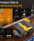 Beast Benchtop Lapidary Saw For Cutting And Engraving 350W Variable Speed 0 To 10000 RPM full accessory kit layout