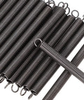 Dope 20 Piece Stainless Steel Extension Springs 0.6x4x60mm With Hook Ends For Home Repair Crafts And Mechanical Projects Tension Spring Kit That Gets The Job Done Easy. black steel extension springs with hook ends, 0.6x4x60mm