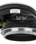 Tilt Shift Adapter For Pentax 645 Autofocus Lenses To Fuji Cameras With 10 Degrees Tilt, 20mm Shift, 360 Degree Rotation, All Metal Build For Precise, Wobble Free Mounting And Creative Macro Shots on black metal mount