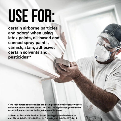 P95 Particulate Respirator Two Pack With Carbon Layer For Odor Reduction, Cool Flow Valve, NIOSH Approved, Advanced Filter Media For Easy Breathing, Comfortable Fit