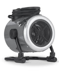 Plug In Portable Garage Heater For 120V Outlets That Heats Up To 170 Sq Ft with adjustable tilt head and easy carry handle