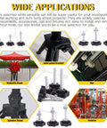 Top Shelf M4 M6 M8 Star Knob Assortment With 304 Stainless Steel Hex Nuts And Washers used in various fixtures and jigs.