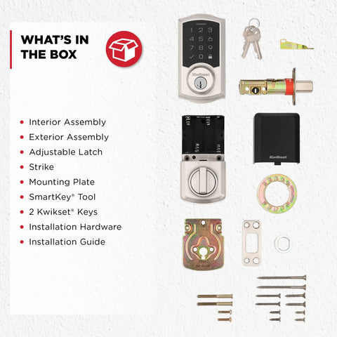 Ditch The House Keys With This Electronic Touchpad Deadbolt Packing Auto Lock And Separate User PINs For Top Tier Home Security In A Brushed Satin Nickel Finish That Holds Up Tight