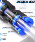 Diagram of 5/16 Inch OD Push To Connect Pneumatic Fittings Kit showing sealing components and air leak prevention features.