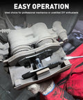 Brake Caliper Compression Tool For Twin And Quad Piston Calipers, Piston Compressor And Pad Spreader for Car Brake Repair