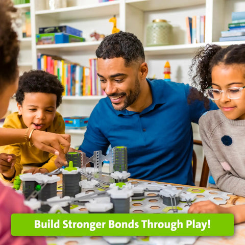 GraviTrax Starter Set Gravity And Magnetic Marble Run Kit For Kids 8 And Up And Totally Hands On STEM Toy That Sparks Engineering Skills Critical Thinking Problem Solving Creativity And Educational Fun. family building marble run