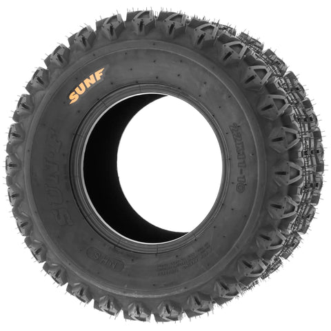 Set Of 2 20x108 ATV UTV Tires 4 Ply Heavy Duty Non Directional Tread Built For Quad Golf Cart Lawn Mower All Terrain Use