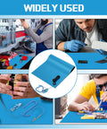 Anti Static Mat Kit For Electronics Workbench, 2 Pack Heat Resistant ESD Mats With Wrist Straps And Grounding Cords, Soldering Table Pad