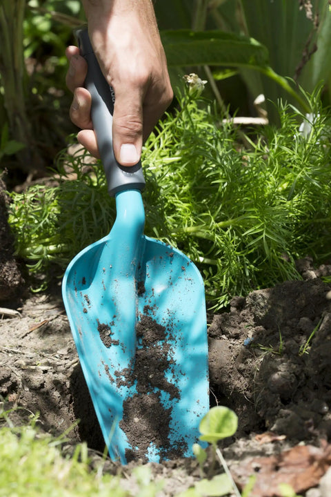 Long Handled Classic Trowel With Quality Steel And Duroplast Coating For Planting And Transplanting Tall Plants, Built To Last
