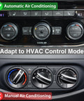 HVAC Blower Motor Resistor Kit With WPT688 Connector Wire Harness controls showing auto and manual modes