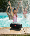 Xtreme 2 Waterproof Portable Bluetooth Speaker Built Like A Beast With 40W 4 Way Sound And A 10000mAh Battery by a pool