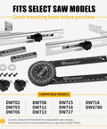 Kickass Crown Molding Jig And Miter Saw Protractor With Heavy Duty Metal Stops and angle finder for precise cuts.