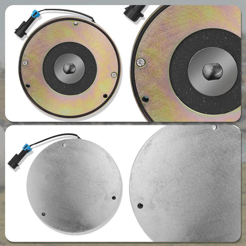 Beefed Up Golf Cart Motor Brake for EZGO RXV 2008 2019 48V Electric and Elite Lithium with front and back view