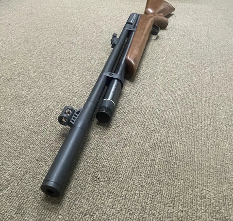 Powerful.177 Cal PCP Air Rifle with 3500 PSI tank, high precision accuracy, adjustable trigger, multi-color finish, quiet firing