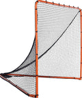 Foldable 6x6 Lacrosse Goal With Portable Steel Frame For Backyard Practice Quick Snap Lock Setup Easy Foldaway Design Ideal Training Net