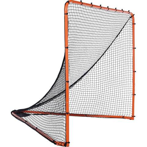 Foldable 6x6 Lacrosse Goal With Portable Steel Frame For Backyard Practice Quick Snap Lock Setup Easy Foldaway Design Ideal Training Net