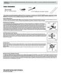 Instruction sheet for installing GD 12235 Garage Door Torsion Spring 0.250 In Wire By 2 In Inside Dimension By 32 In Length Green End