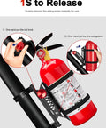 Gear Up With A Quick Release UTV Fire Extinguisher Mount Kit, Adjustable 1.75-2 Inch Roll Cage Bracket demonstration