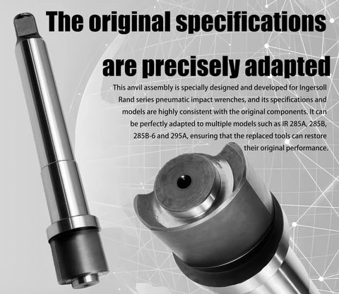 Top Shelf 1 Inch Anvil Assembly 285B A726 6 Replacement For Ir 285A 285B 285B 6 295A Pneumatic Impact Socket on gray background.