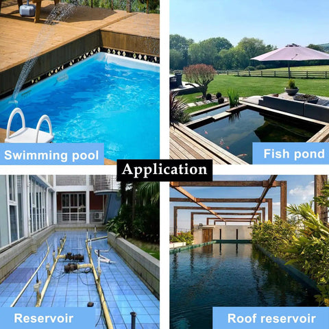 Your Go To Automatic Water Level Controller With 6.5ft Stainless Detector And 110V Pump Float Switch Relay Four Modes For Water Supply Drain Low Water Stop And Joint Use 10A Load Capacity NC01 for pool, fish pond, reservoir, roof tank