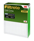 Everyday Ready 20x20x1 Pleated Air Filter For Home HVAC 3 Month Life MPR 600 MERV 7 Dust Reduction 1 Inch Thick 6 Pack