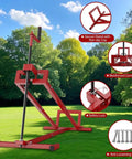 Heavy Duty Lawn Mower Lift Jack For Riding Mowers Zero Turn Mowers And Garden Tractors Telescopic Maintenance Jack