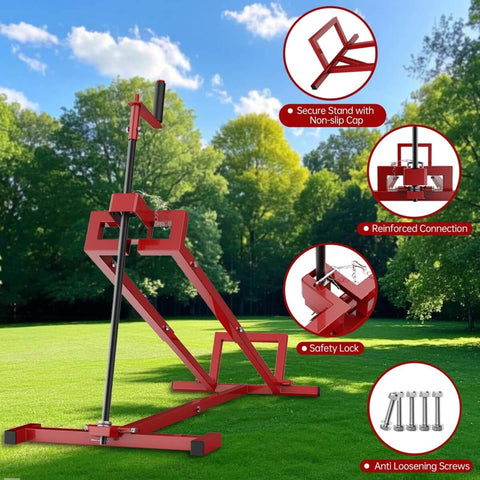 Heavy Duty Lawn Mower Lift Jack For Riding Mowers Zero Turn Mowers And Garden Tractors Telescopic Maintenance Jack