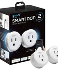 Smart Plug Duo 2 Pack with 2.4GHz WiFi Fire Resistant Schedule and Timer No Hub Needed Works with Alexa and Google Assistant