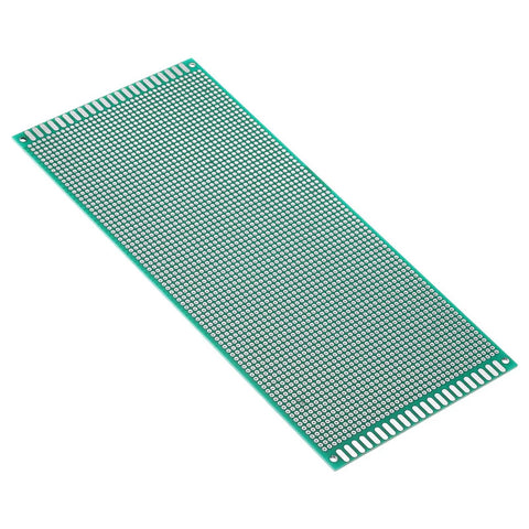 Double Sided FR-4 PCB Board Kit Four Pack Perfect Starter Bangin Prototyping Boards With 0.1 Inch Pitch 2.54mm Holes Green
