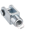 Heavy Duty Air Cylinder Rod Clevis End Y Connector 94mm Length With M20x1.5 Female Thread For 80mm Bore Pneumatic Linkage alloy clevis