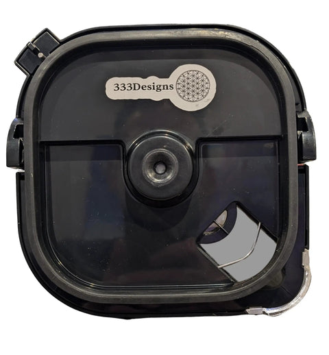 Replacement Lid For 72 Ounce Power Pitcher For Ninja Blender Foodi Models SS200 SS351 SS300 SS300C with gasket and black cap