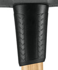 Close-up of the textured grip on 10 Lb Sledge Hammer With 36 Inch American Hickory Handle And Double Faced Forged Steel Head