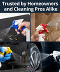 Shop Grade Drip Proof Spray Trigger Heads 5 Pack Chemical Resistant Refills For Auto Detailing Car Wash Window Cleaning And Janitorial Bulletproof Heavy Duty Nozzles in use with various adjustable nozzle colors.