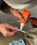 Using High Strength Removable Orange Thread Locker Gel For Bolts And Threads 5 G No Heat Release Drip Free on bolt