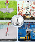 Heavy Duty Cup Magnets Pack For Wall Mounting And Cabinet Doors 100 Lbs Neodymium Magnets With Steel Cups And Screws Built For Tools