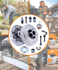 325 Inch Clutch Drum Sprocket Oil Pump Kit For Stihl 021 023 025 MS230 MS250 Chainsaw All-In-One Kit With Clutch and Parts