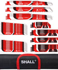 34 Piece Carbide Steel Reciprocating Saw Blade Kit For Tree Pruning And Everyday Wood Metal Plastic Drywall Cuts with storage bag