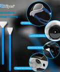 AAWipes 16 mm sensor cleaning swabs for APS-C DSLR cameras, 20-pack with blue handles