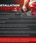 Installation instructions for Heavy Duty Power Steering Pump With Pulley Replacement For Nissan Frontier Pathfinder Xterra 2005 To 2012.