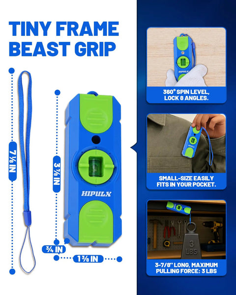 Straight Up Magnetic Stud Finder And Drywall Scanner With 360 Bubble Level And Heavy Duty Magnet For Locating Wood Studs Right On The Money No Batteries To Keep Your Job Running Smooth